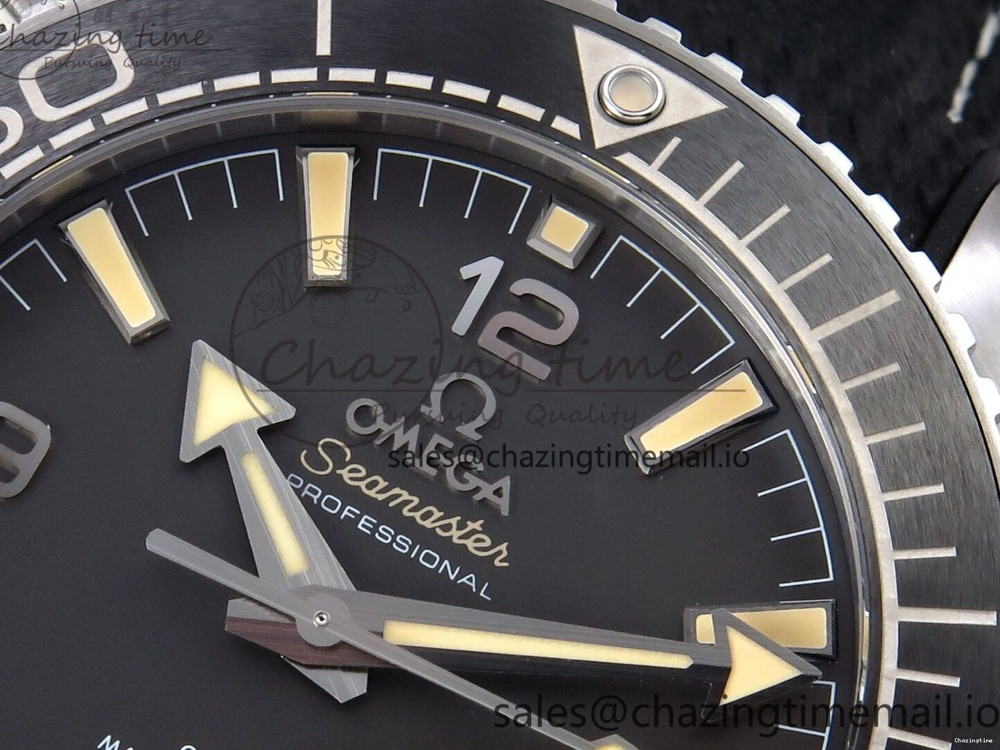 0307 AllSeason Planet Ocean 43.5mm SS VSF 1:1 Best Edition Gray Bezel Gray Dial on Black Rubber Strap A8900 Super Clone 7712